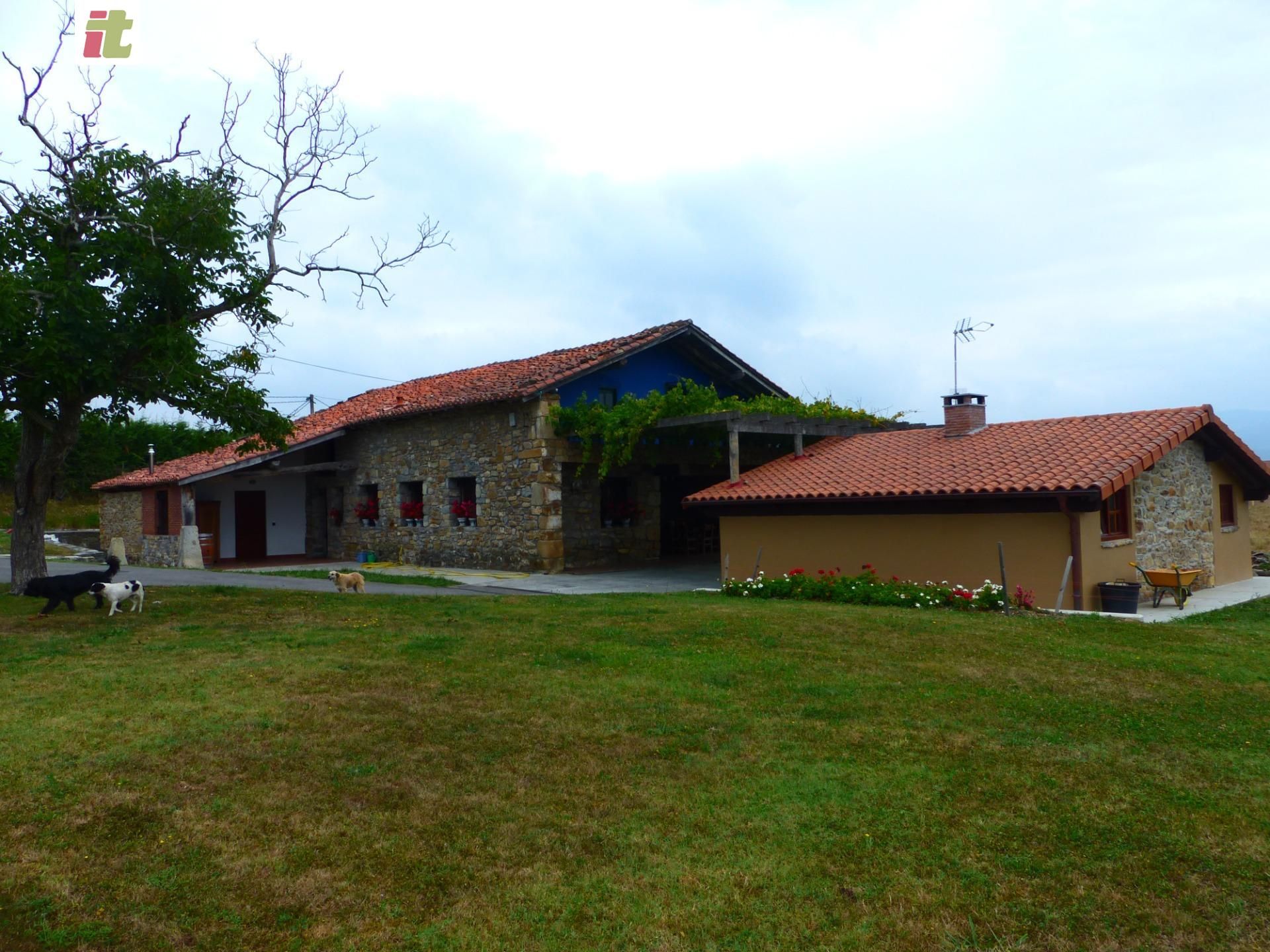 Exterior view of Single-family semi-detached to rent in Laukiz  with Heating and Private garden