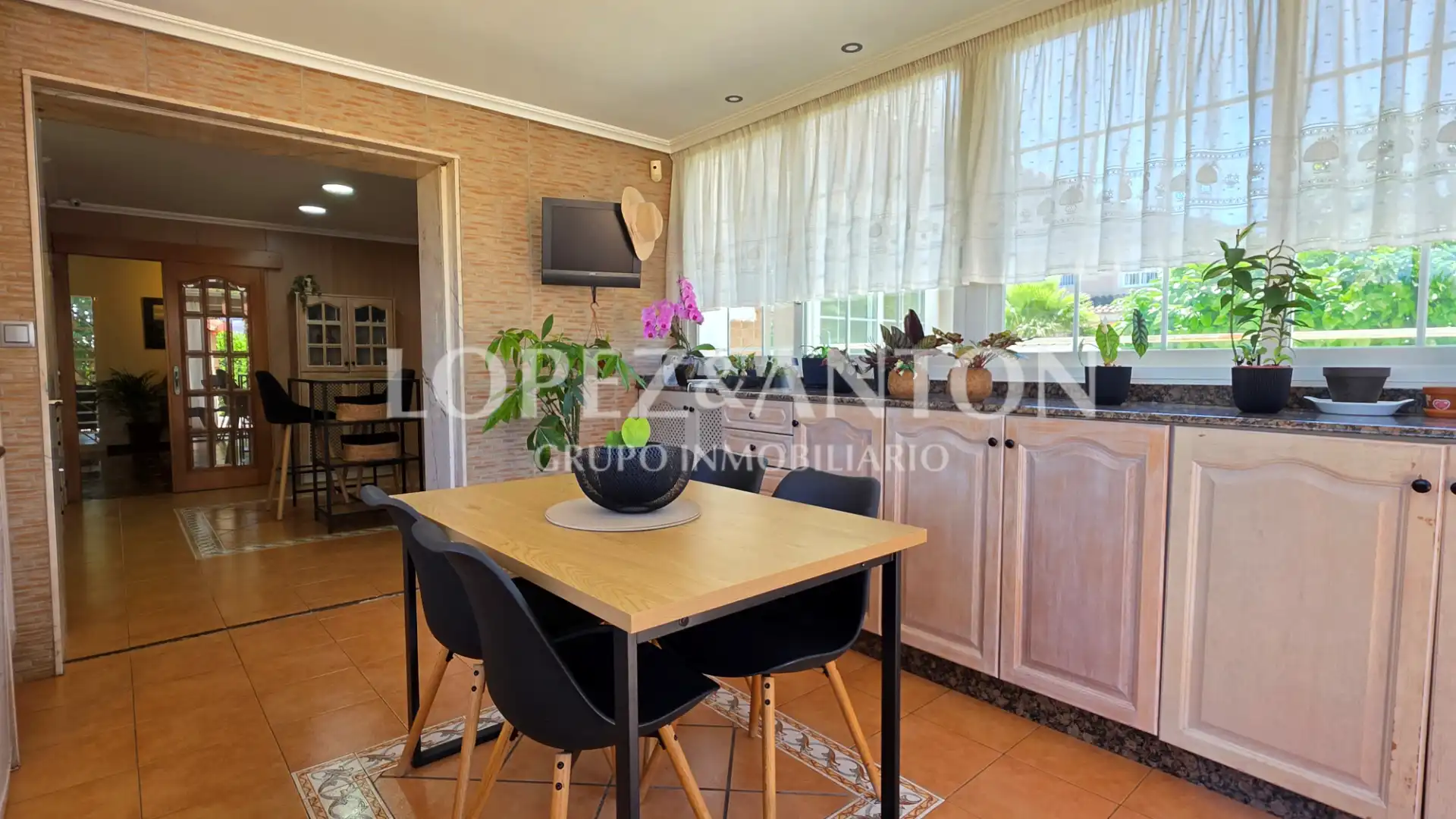 Küche von Haus oder Chalet zum Verkauf in L'Eliana mit Klimaanlage, Heizung und Privatgarten