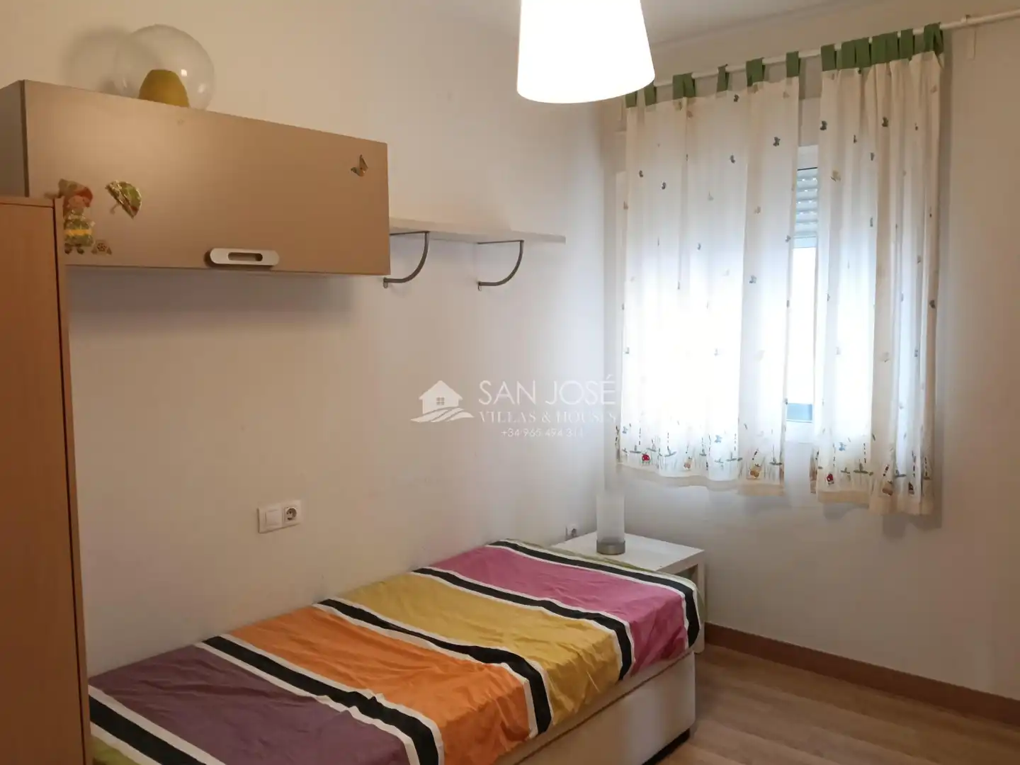 Bedroom of Flat for sale in Aspe  with Heating, Terrace and Storage room