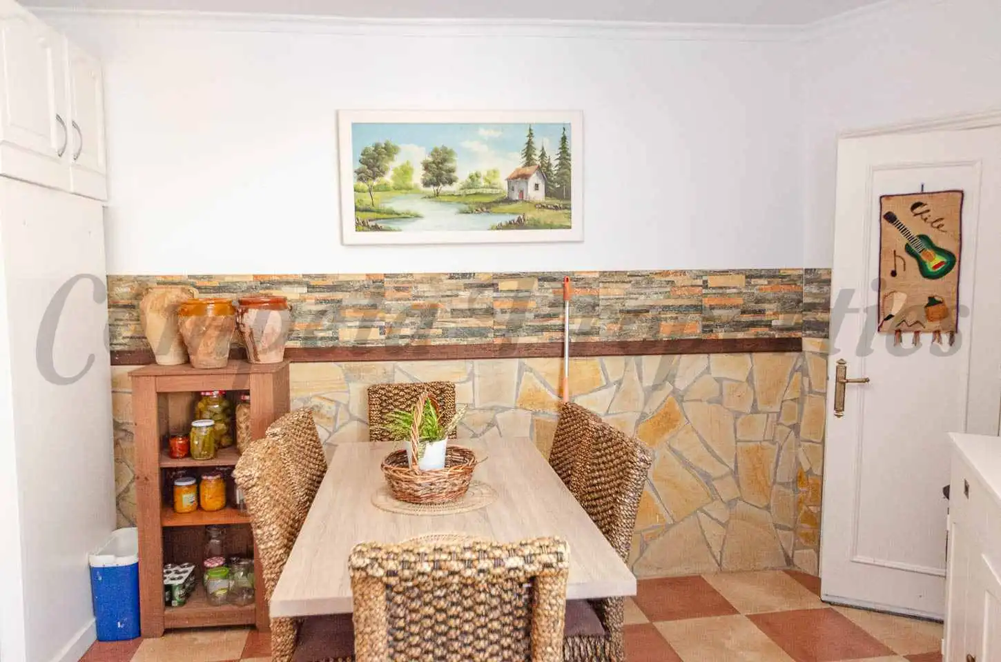 Comedor de Piso en venta en Cómpeta con Terraza y Amueblado