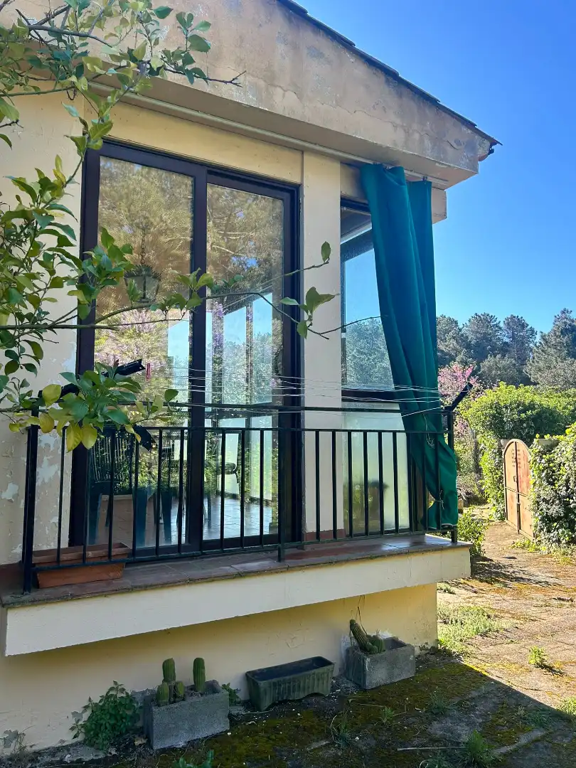 Balcony of Houses for sale in Girona  with Heating, Private garden and Terrace