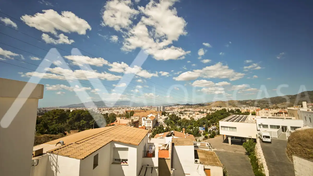 Exterior view of Houses for sale in Málaga