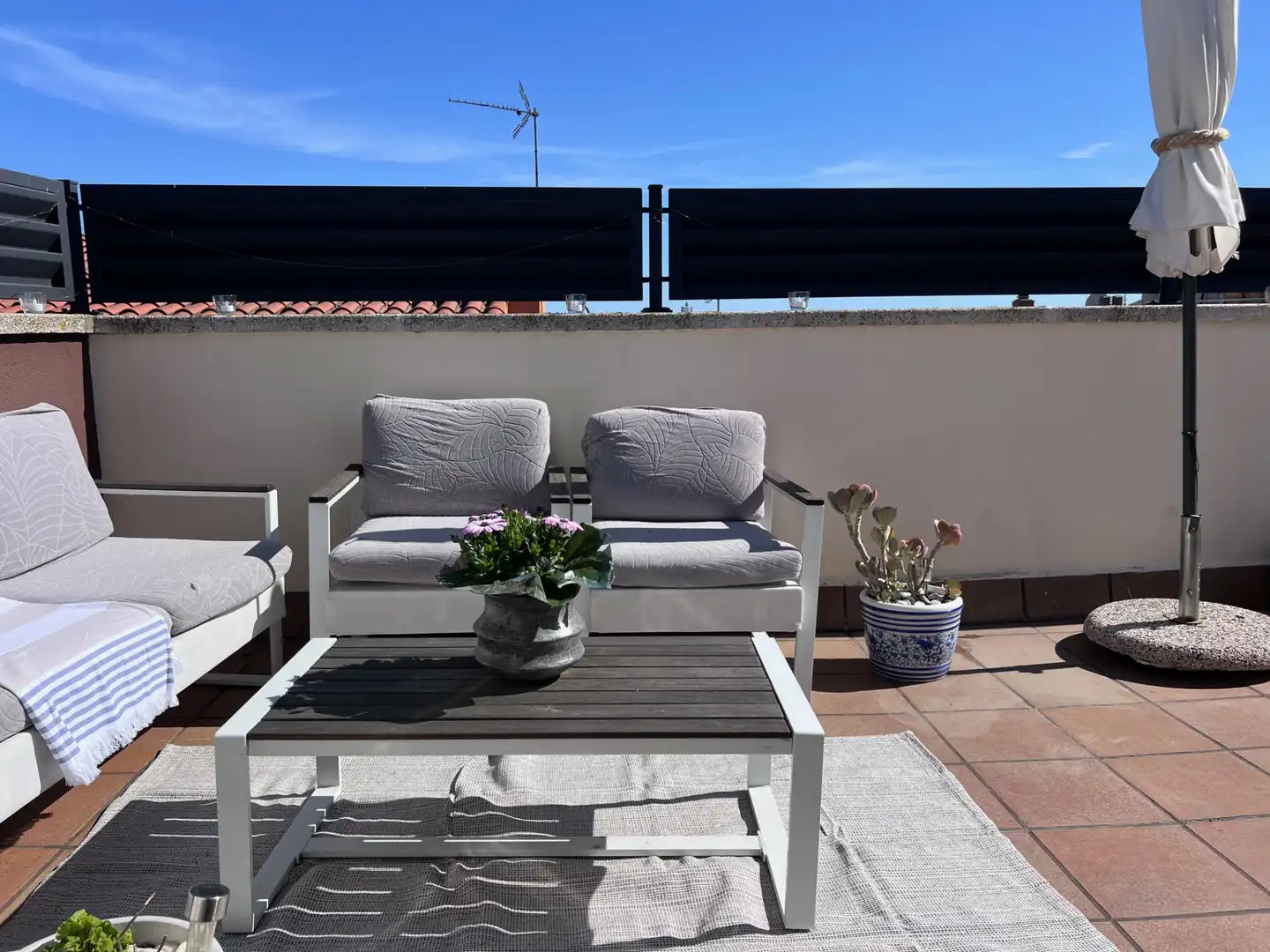 Terraza de Dúplex en venta en Vilassar de Dalt con Aire acondicionado, Calefacción y Parquet