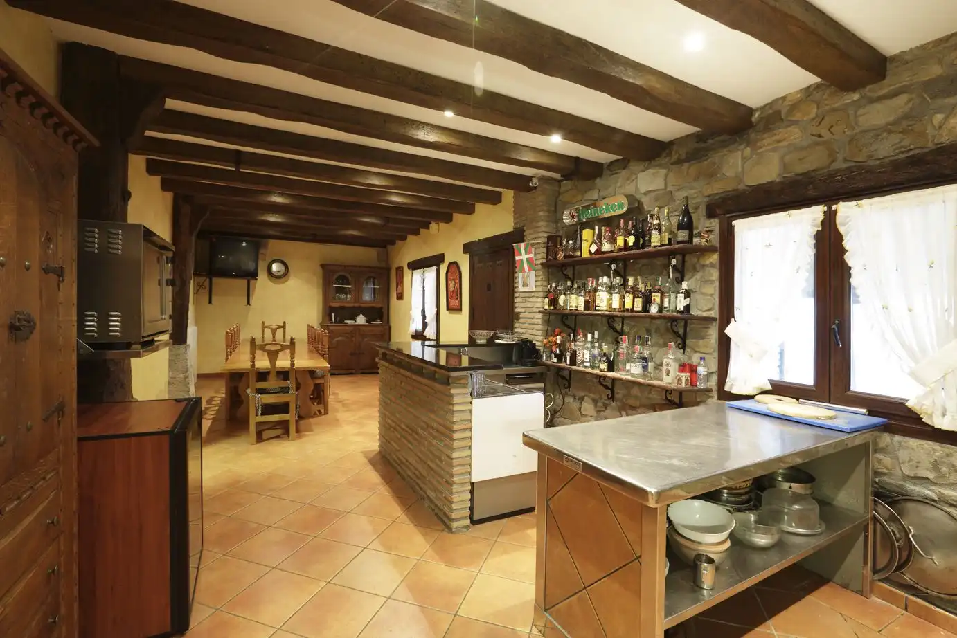 Cuina de Casa o xalet en venda en Elgoibar amb Calefacció, Traster i Moblat