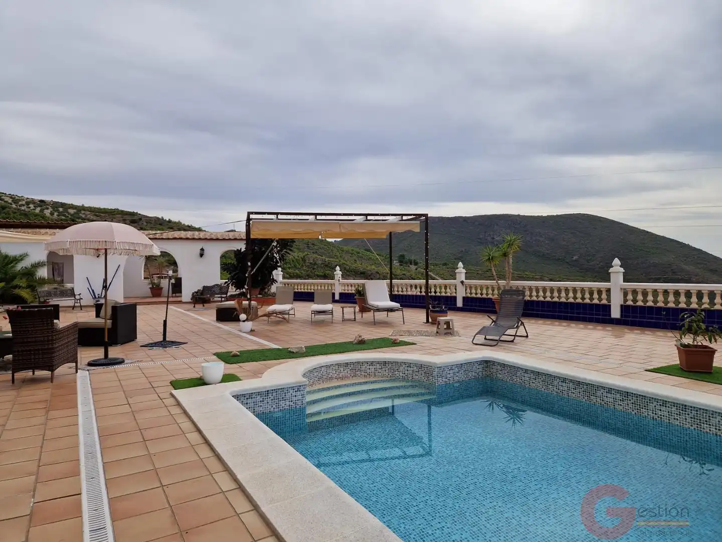 Terraza de Finca rústica en venta en Molvízar con Trastero y Piscina
