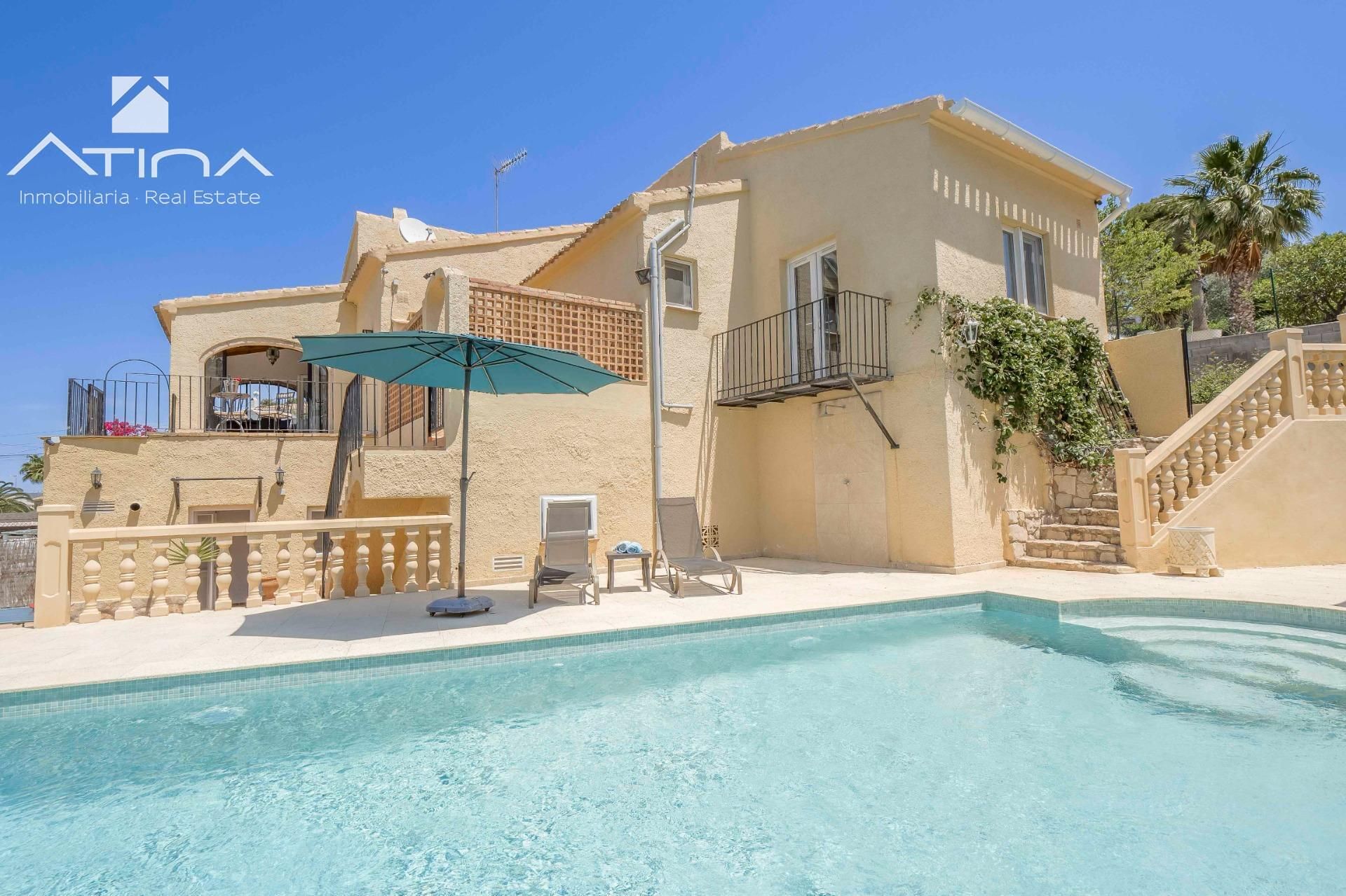 Exterior view of House or chalet for sale in Jávea / Xàbia  with Air Conditioner, Heating and Private garden