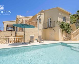 Exterior view of House or chalet for sale in Jávea / Xàbia  with Air Conditioner, Heating and Private garden