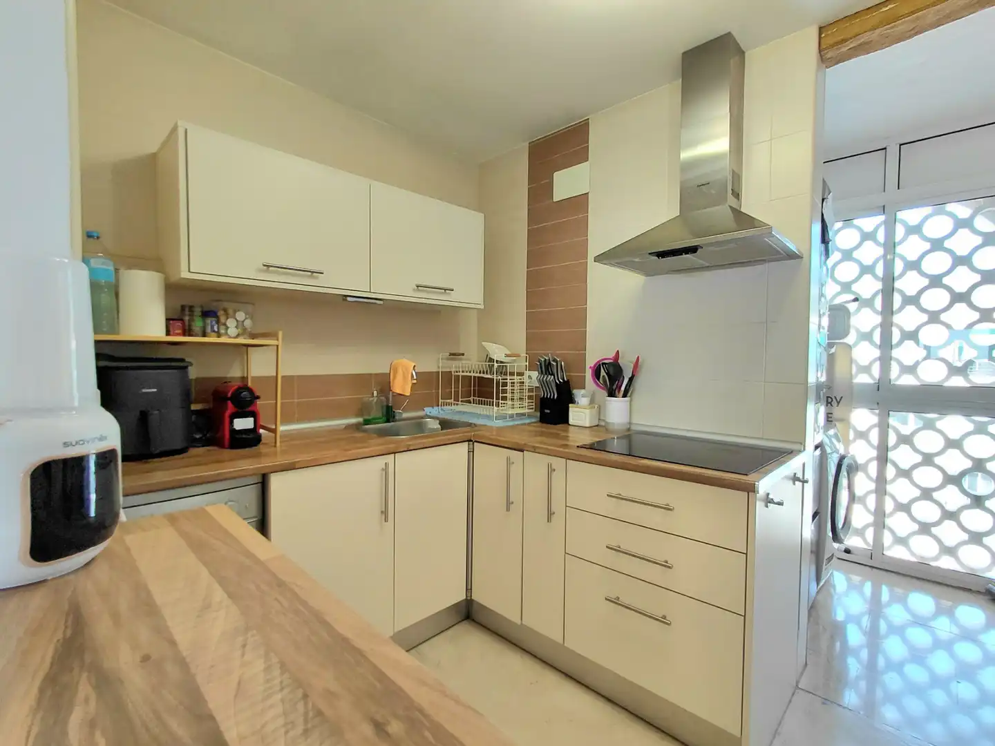 Cocina de Apartamento en venta en Benalmádena con Aire acondicionado, Terraza y Horno
