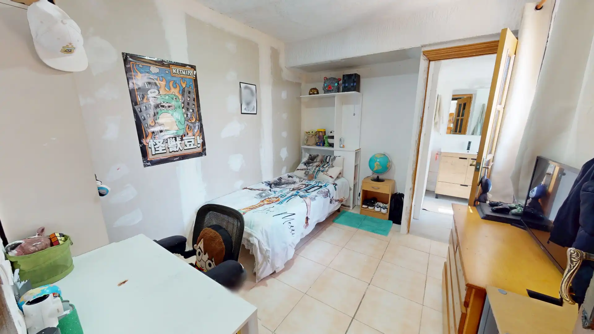 Schlafzimmer von Haus oder Chalet zum Verkauf in Mutxamel mit Privatgarten