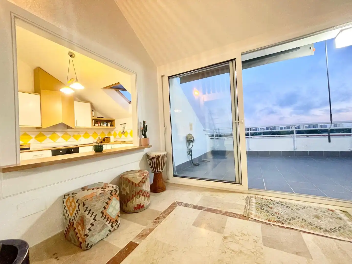 Balcony of Attic for rent in Orihuela  with Air Conditioner, Heating and Terrace