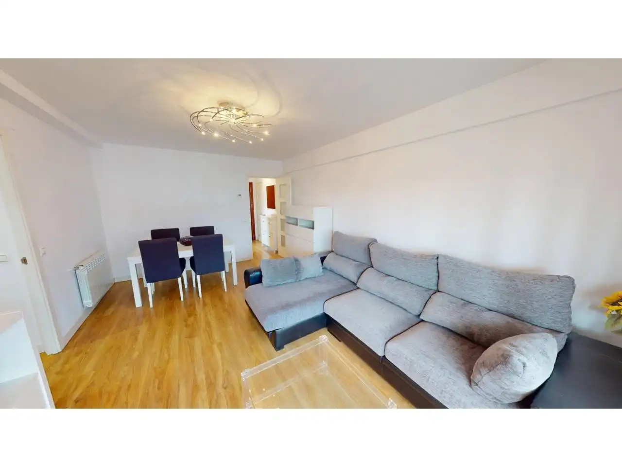 Living room of Flat for rent in Móstoles  with Air Conditioner, Heating and Terrace