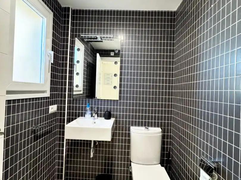 Baño de Casa o chalet de alquiler en El Verger con Aire acondicionado, Terraza y Amueblado