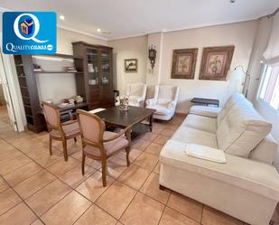 Living room of Single-family semi-detached for sale in Alicante / Alacant  with Air Conditioner, Terrace and Storage room