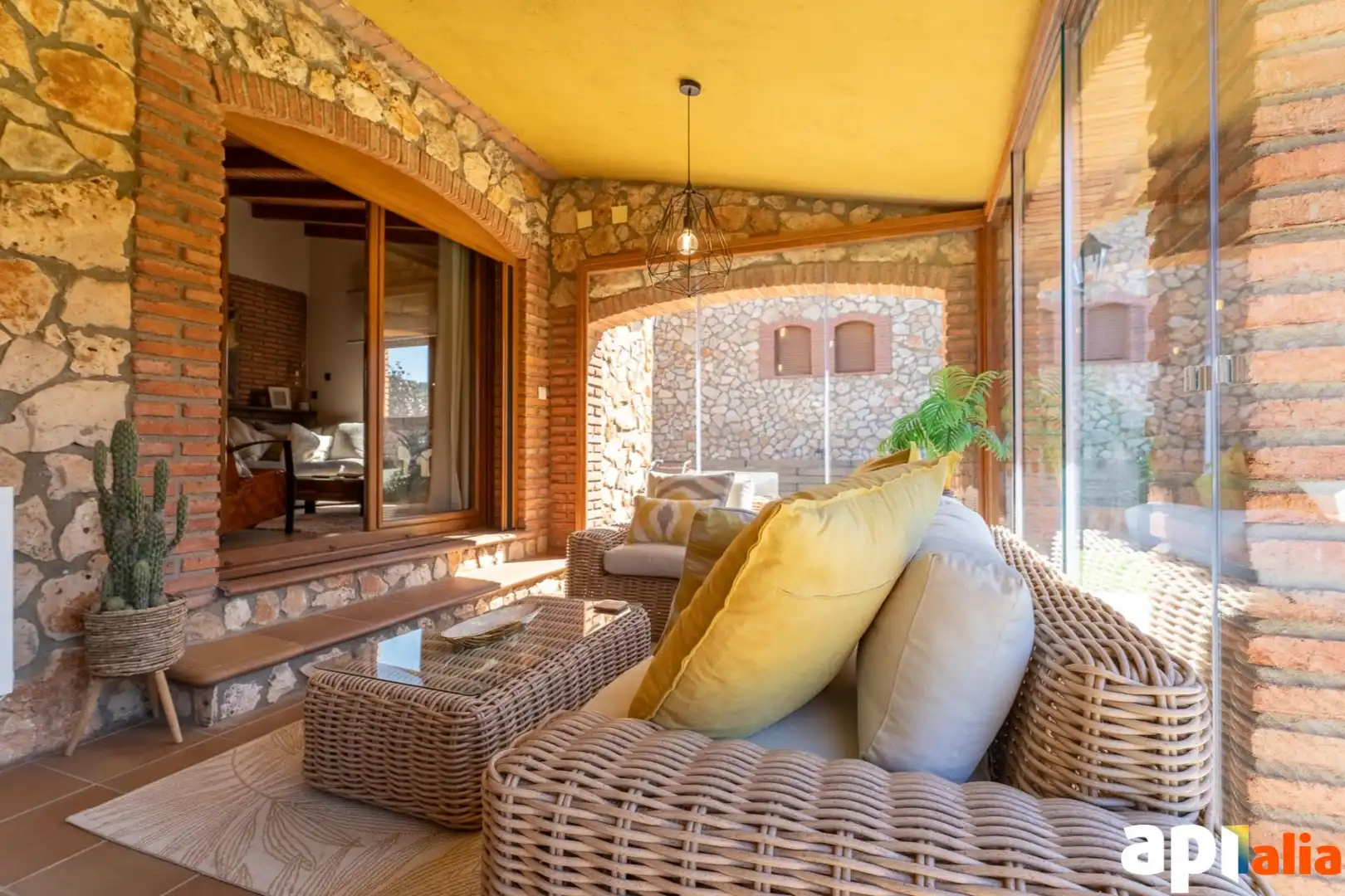 Terraza de Casa o chalet en venta en Prades con Calefacción, Jardín privado y Terraza