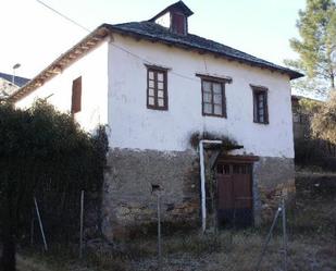 Vista exterior de Finca rústica en venda en O Incio 