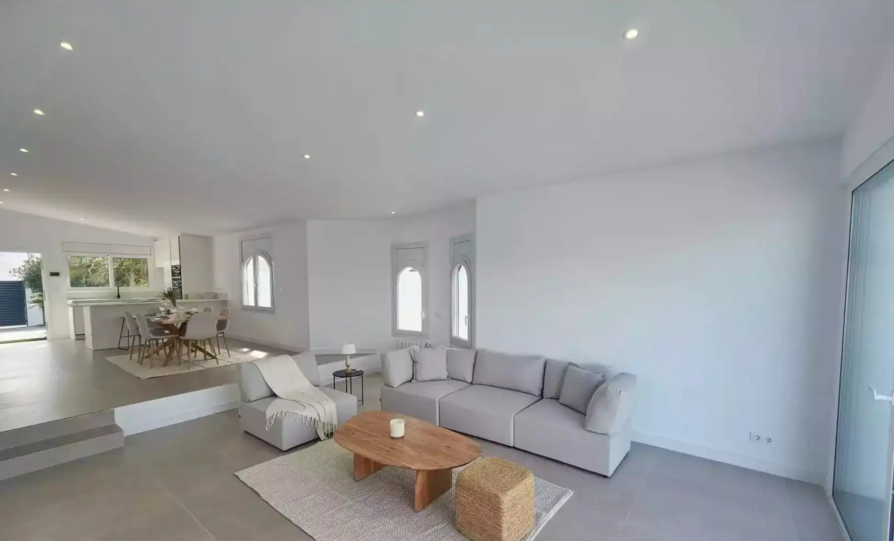 Sala d'estar de Casa o xalet en venda en Centre - Sant Josep - Sanfeliu