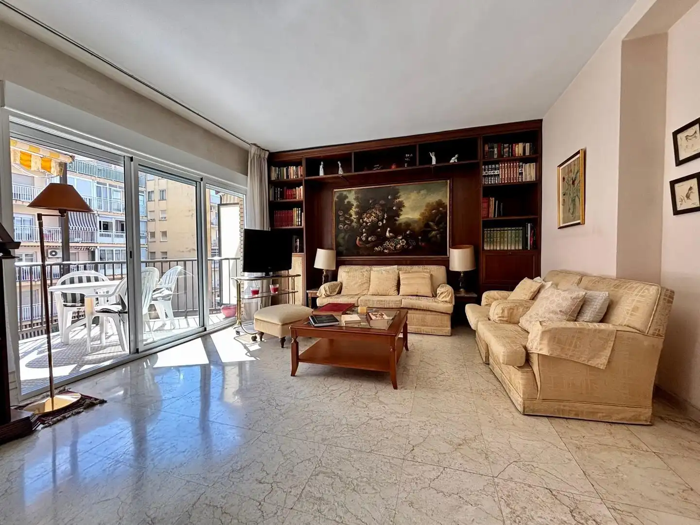 Sala de estar de Piso en venta en Gandia con Calefacción, Terraza y Balcón