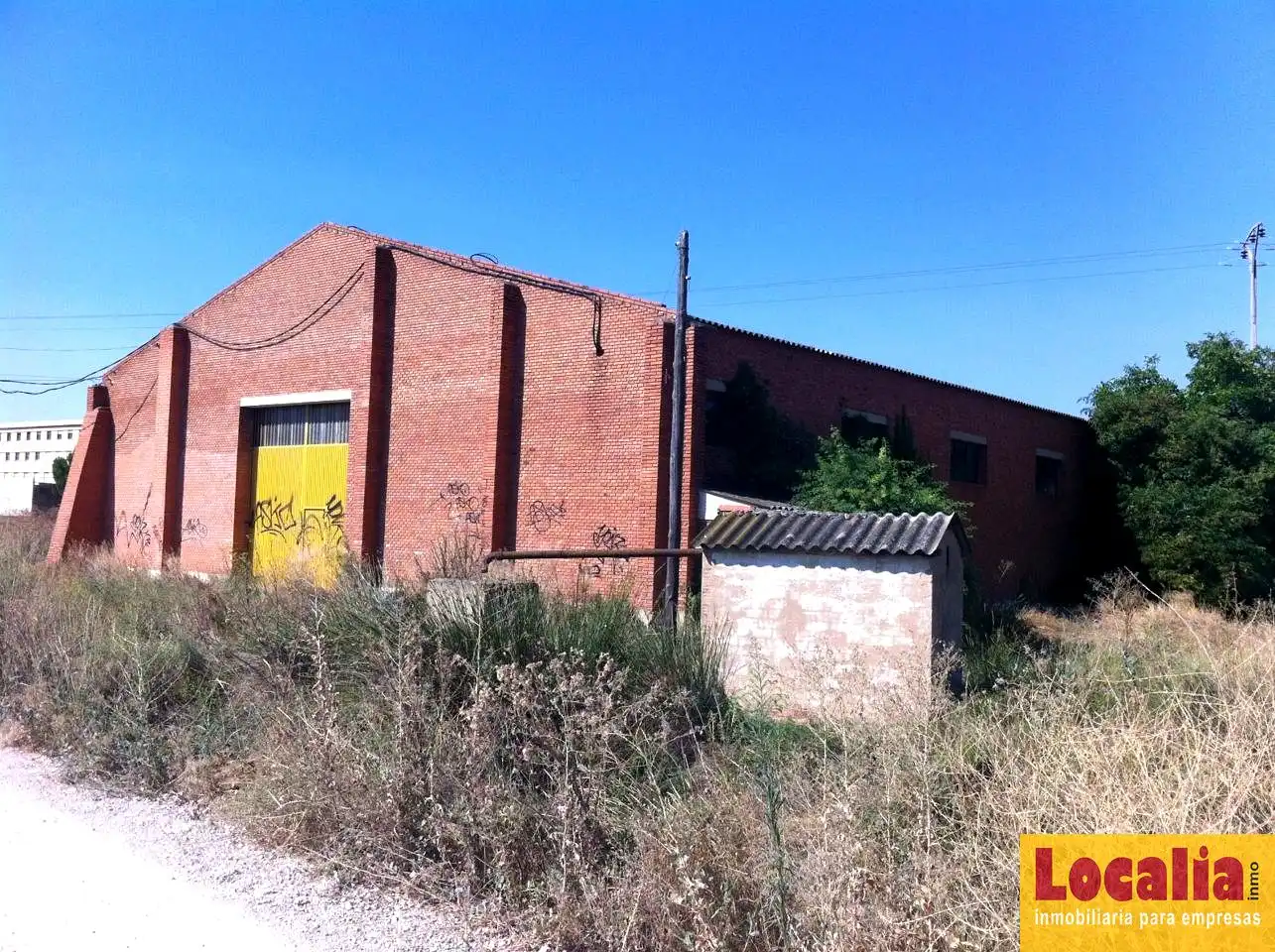 Exterior view of Industrial buildings for sale in Palencia