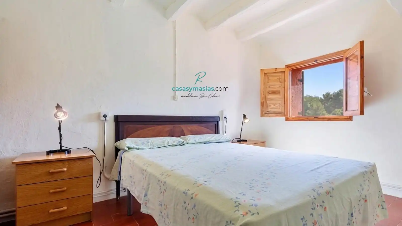 Dormitori de Finca rústica en venda en Sant Martí Sarroca amb Calefacció, Jardí privat i Parquet