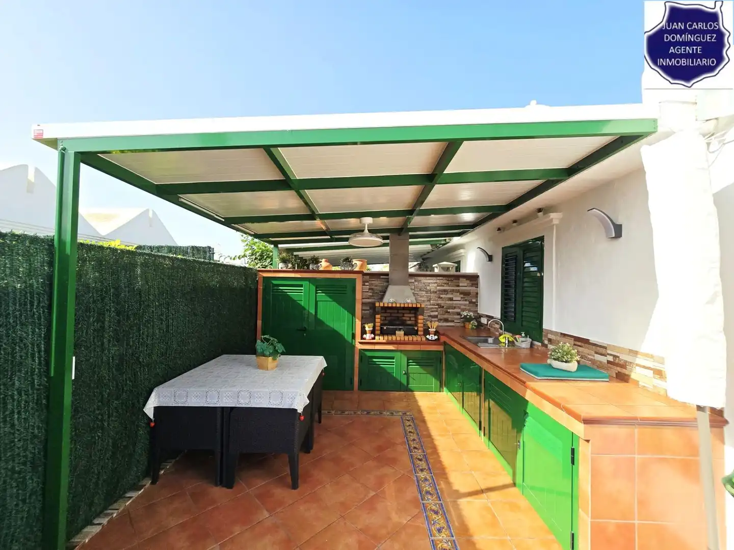 Terraza de Casa o chalet de alquiler en San Bartolomé de Tirajana con Aire acondicionado, Terraza y Amueblado
