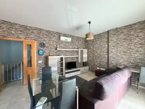 Sala de estar de Piso de alquiler en Castilleja de la Cuesta con Aire acondicionado, Calefacción y Terraza