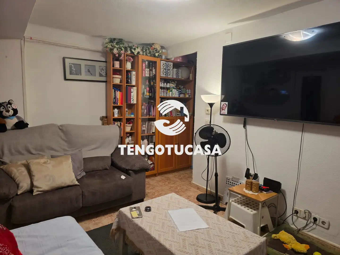 Sala de estar de Piso en venta en Madrid