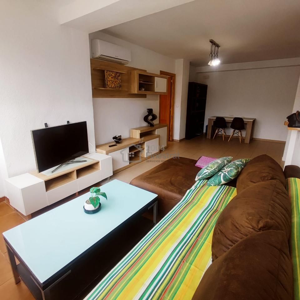 Sala d'estar de Apartament en venda en Villajoyosa / La Vila Joiosa amb Aire condicionat, Moblat i Piscina comunitària