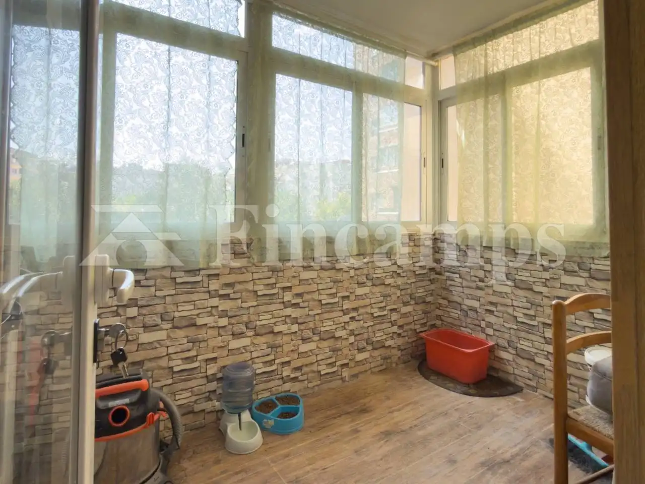 Balcony of Flat for sale in Sabadell  with Heating