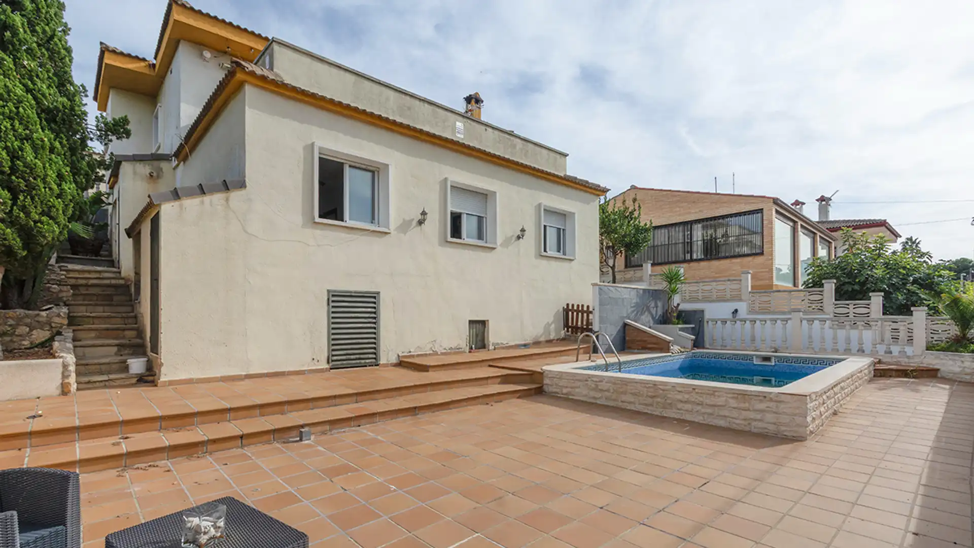 Piscina de Casa o chalet en venta en Calafell con Aire acondicionado, Jardín privado y Terraza