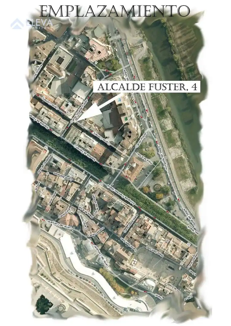 Vista exterior de Edificio en venta en Lleida
