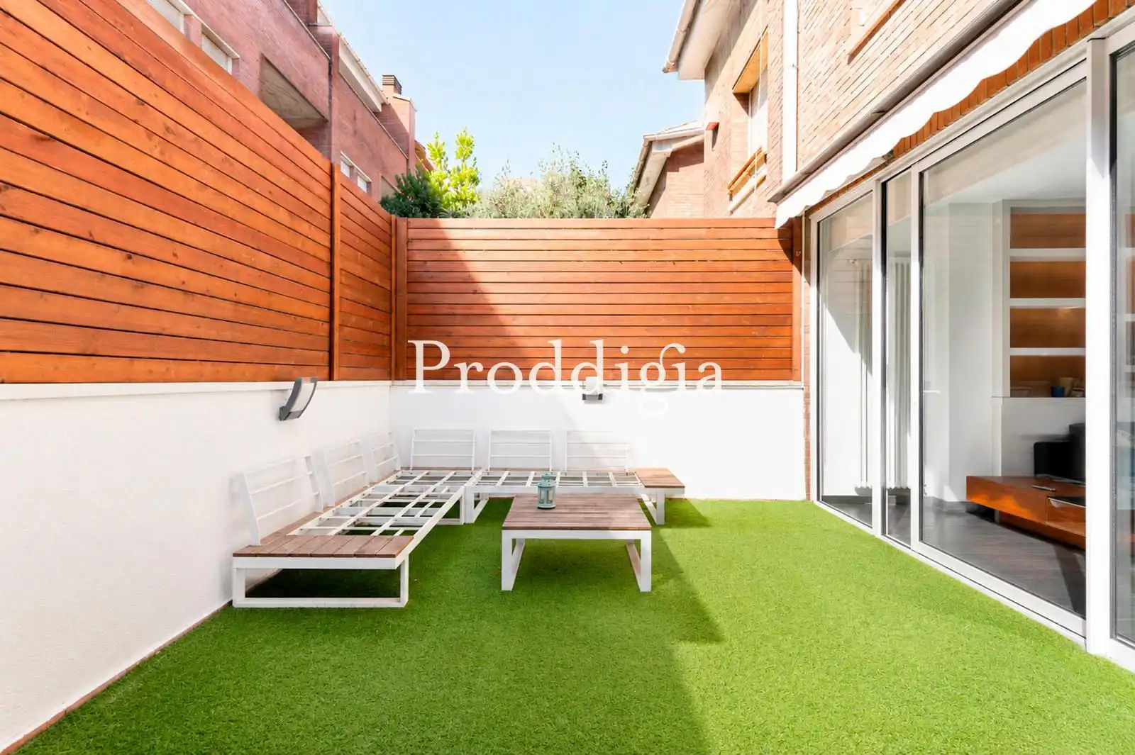 Terraza de Casa adosada en venta en Sant Cugat del Vallès con Terraza, Piscina y Piscina comunitaria