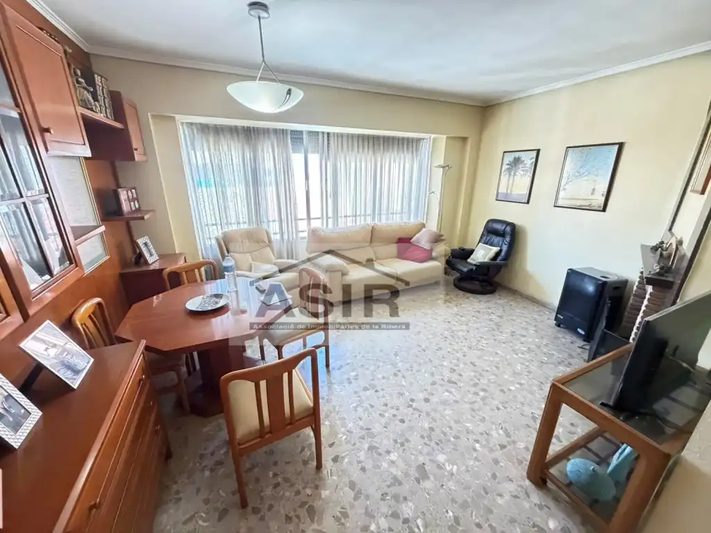 Sala de estar de Piso en venta en Carcaixent con Aire acondicionado