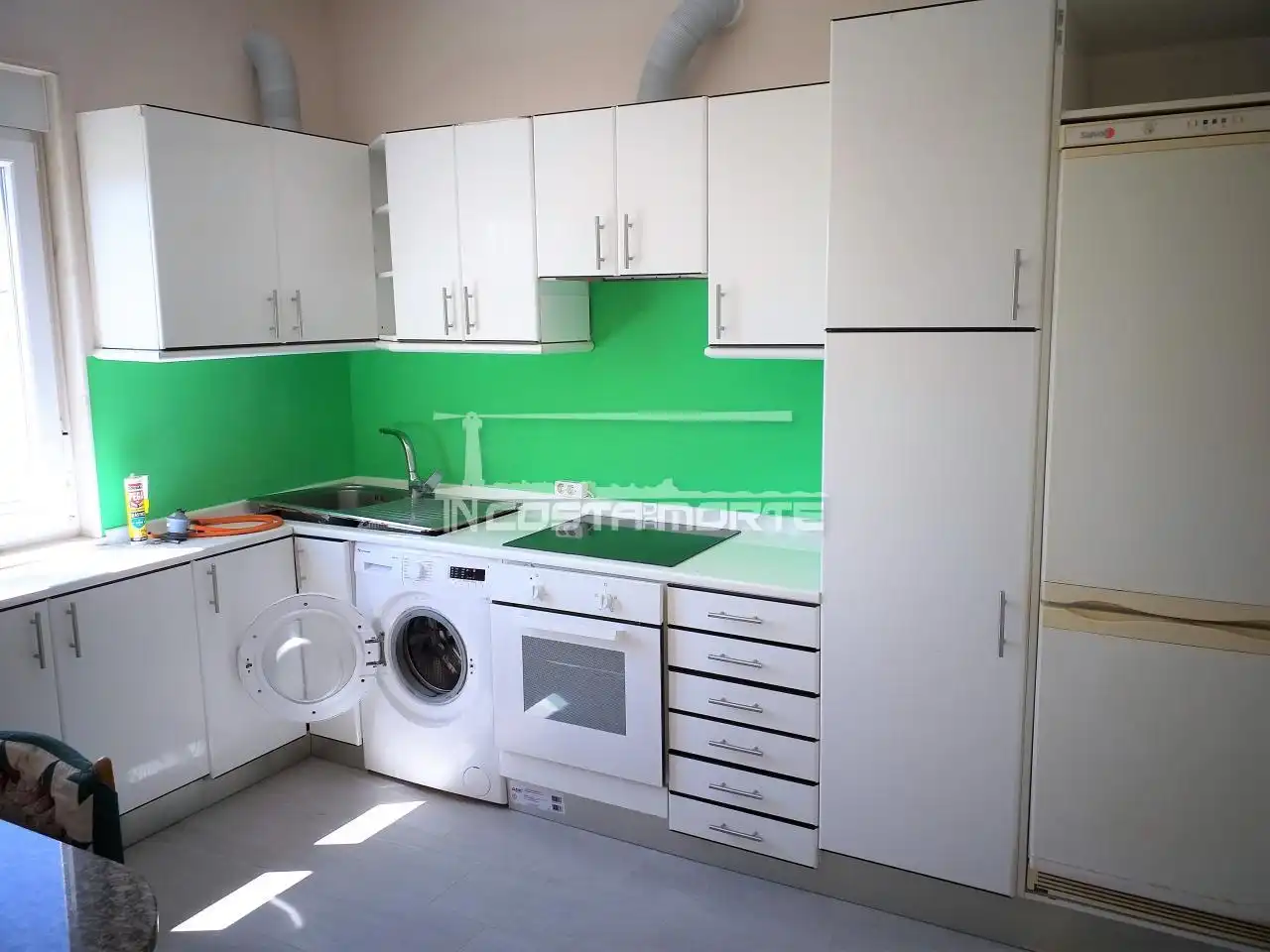 Cocina de Casa adosada en venta en Muxía con Calefacción, Jardín privado y Amueblado