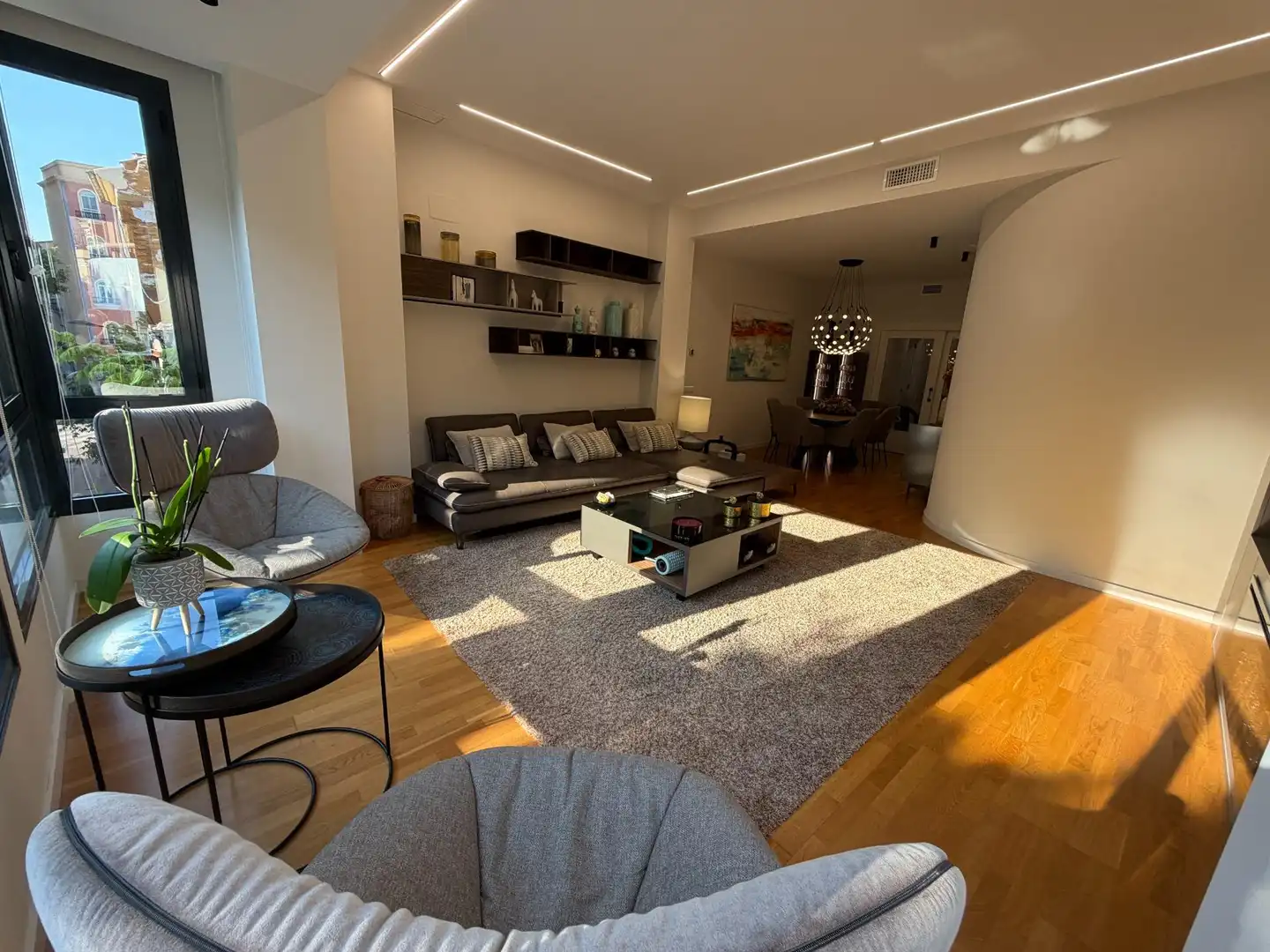 Sala d'estar de Pis en venda en Alzira amb Aire condicionat, Calefacció i Parquet