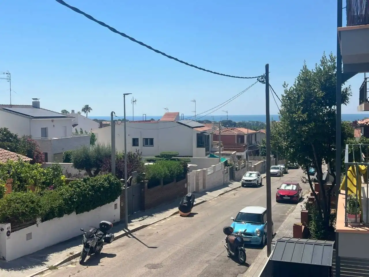 Vista exterior de Pis en venda en Cubelles amb Aire condicionat, Calefacció i Terrassa
