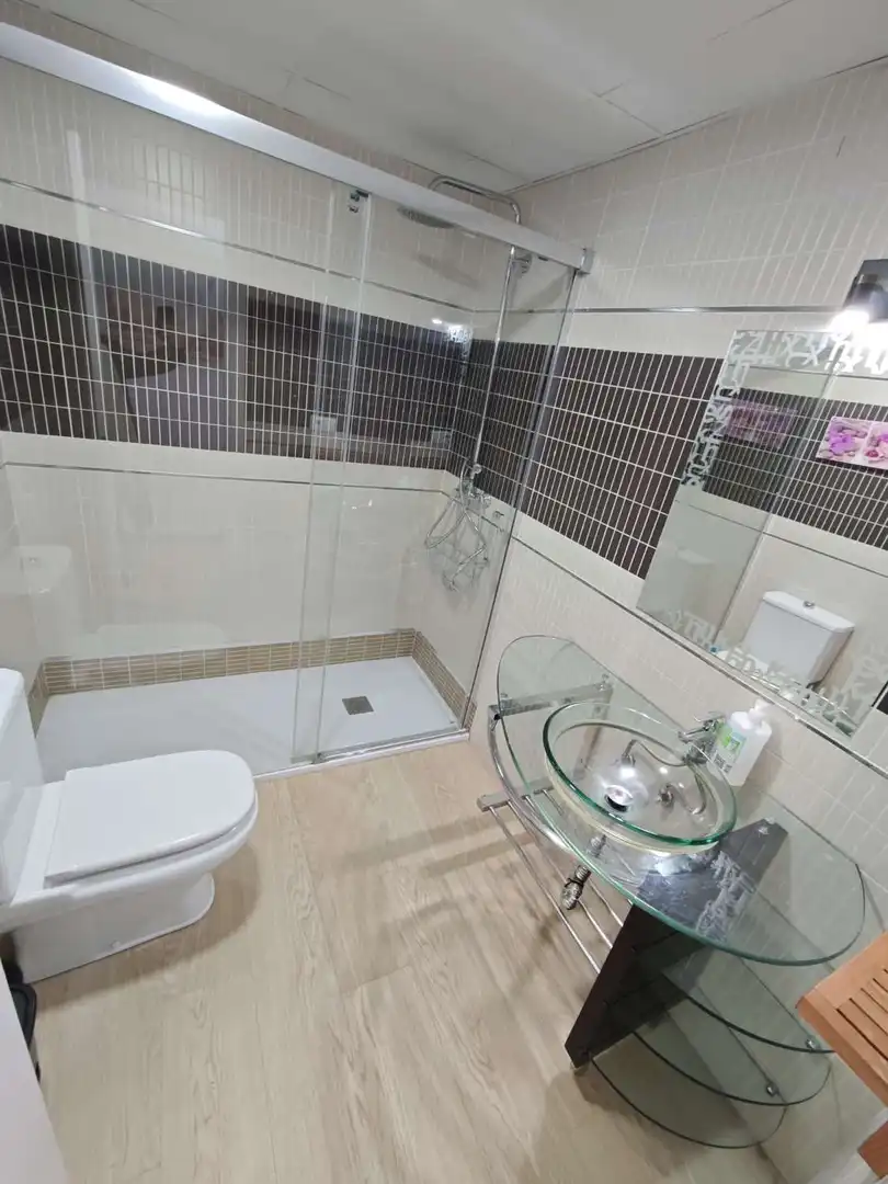Bathroom of Ground floor for sale in Vélez-Málaga  with Terrace, Swimming Pool and Furnished