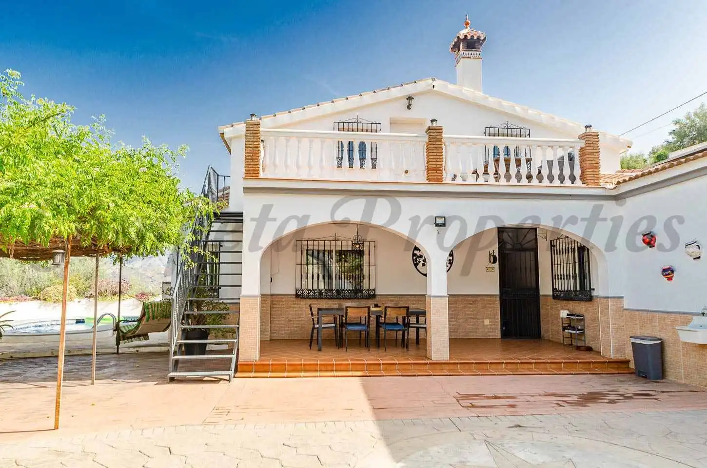 Casa amb piscina en venda a Sayalonga, imagen 24