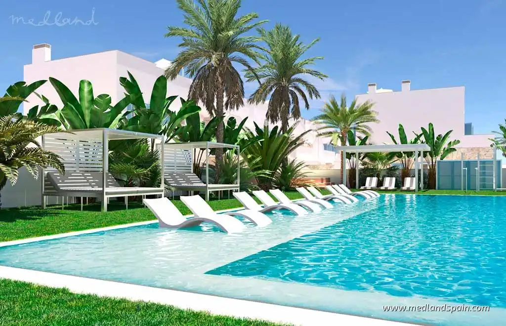 Piscina de Apartamento en venta en Pilar de la Horadada con Terraza y Piscina comunitaria