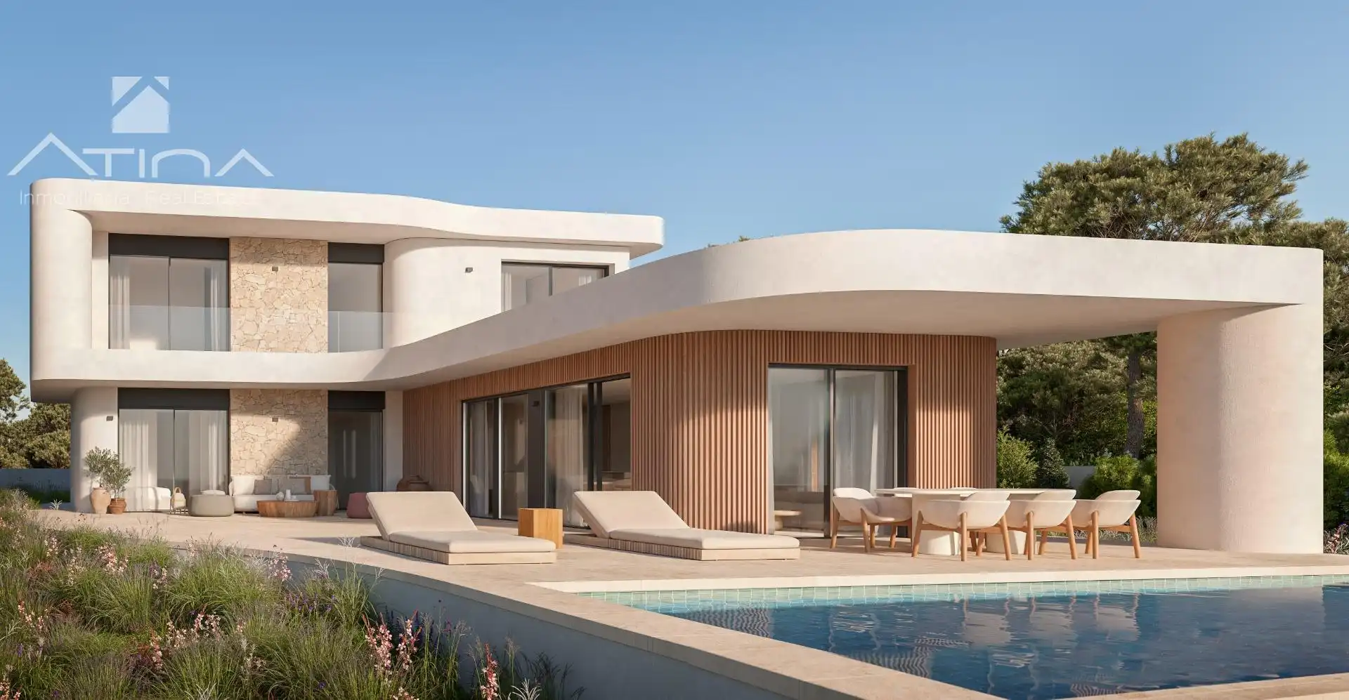 Vista exterior de Casa o chalet en venta en Jávea / Xàbia con Aire acondicionado, Calefacción y Jardín privado
