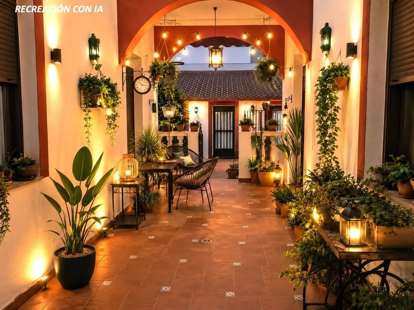 Terraza de Casa o chalet en venta en Mérida con Jardín privado, Terraza y Amueblado