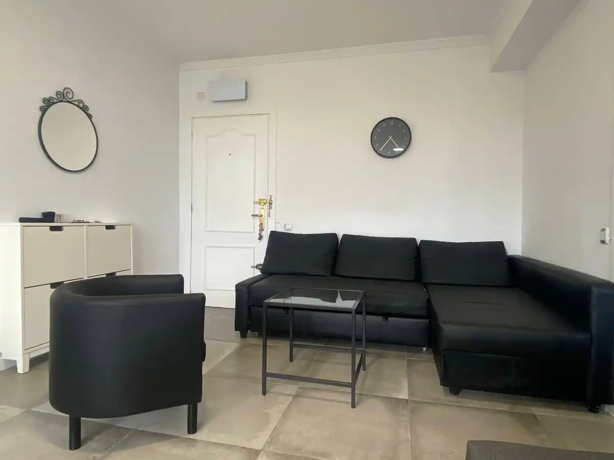 Living room of Apartments for rent in Marbella  with Air Conditioner and Community pool