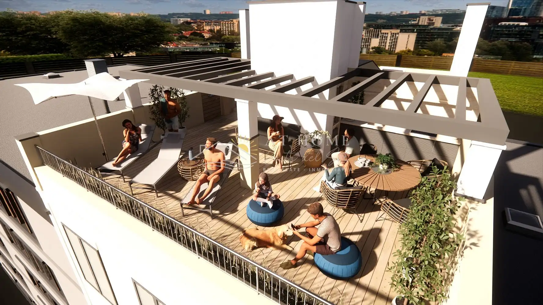 Terrassa de Pis en venda en Nerja amb Terrassa, Piscina i Forn