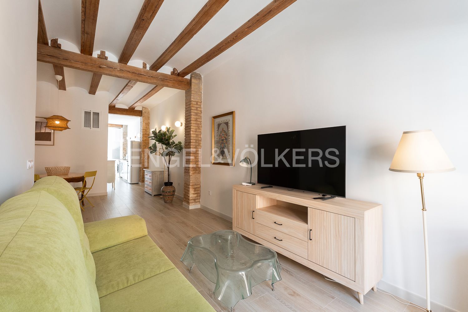 Exterior view of Apartment to rent in  Valencia Capital  with Air Conditioner, Heating and Parquet flooring