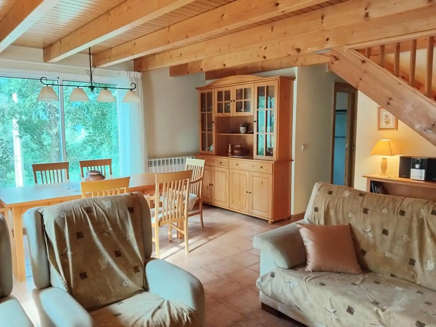 Sala d'estar de Casa o xalet en venda en Fígols i Alinyà amb Calefacció