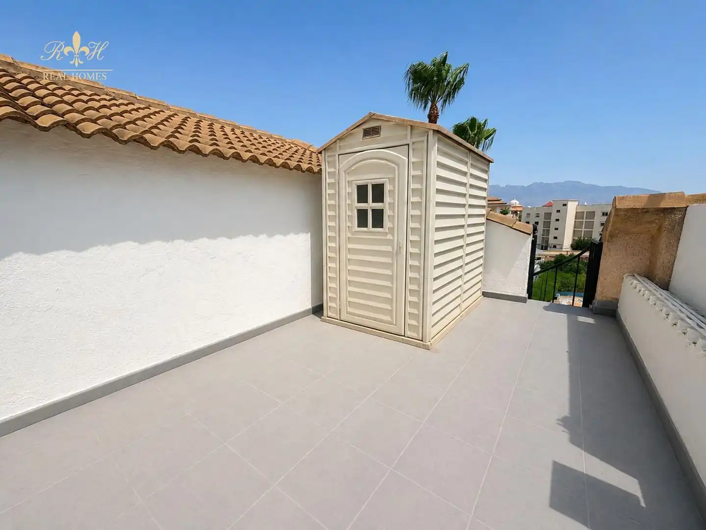 Terraza de Dúplex de alquiler en L'Alfàs del Pi con Aire acondicionado, Calefacción y Terraza
