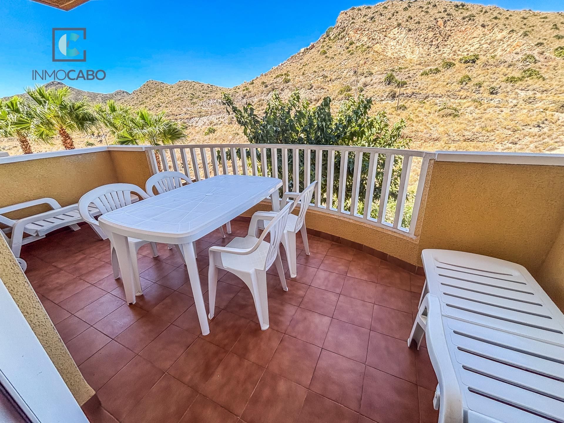 Terrassa de Apartament en venda en Cartagena amb Balcó i Piscina comunitària