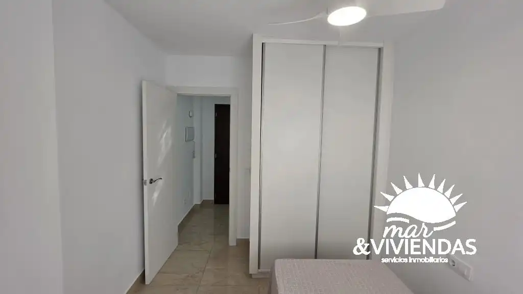 Bedroom of Flat for sale in Garrucha  with Air Conditioner, Heating and Terrace