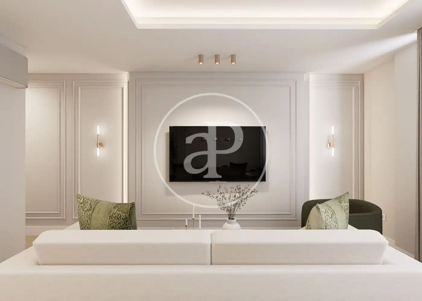 Sala de estar de Piso en venta en Madrid con Aire acondicionado, Calefacción y Trastero