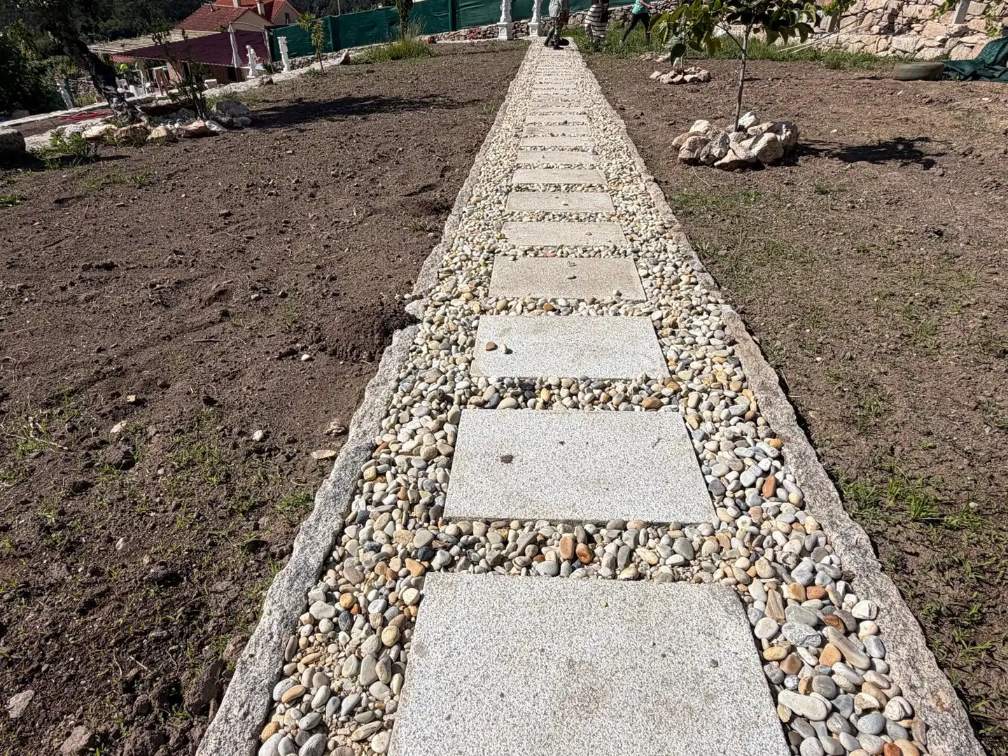 Jardín de Casa adosada en venta en Mondariz con Calefacción, Jardín privado y Amueblado
