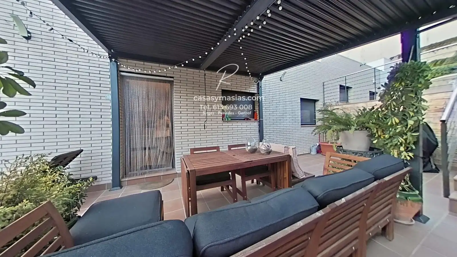 Terraza de Casa o chalet en venta en Vallirana con Aire acondicionado, Calefacción y Jardín privado